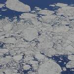 photo of icebergs in ocean