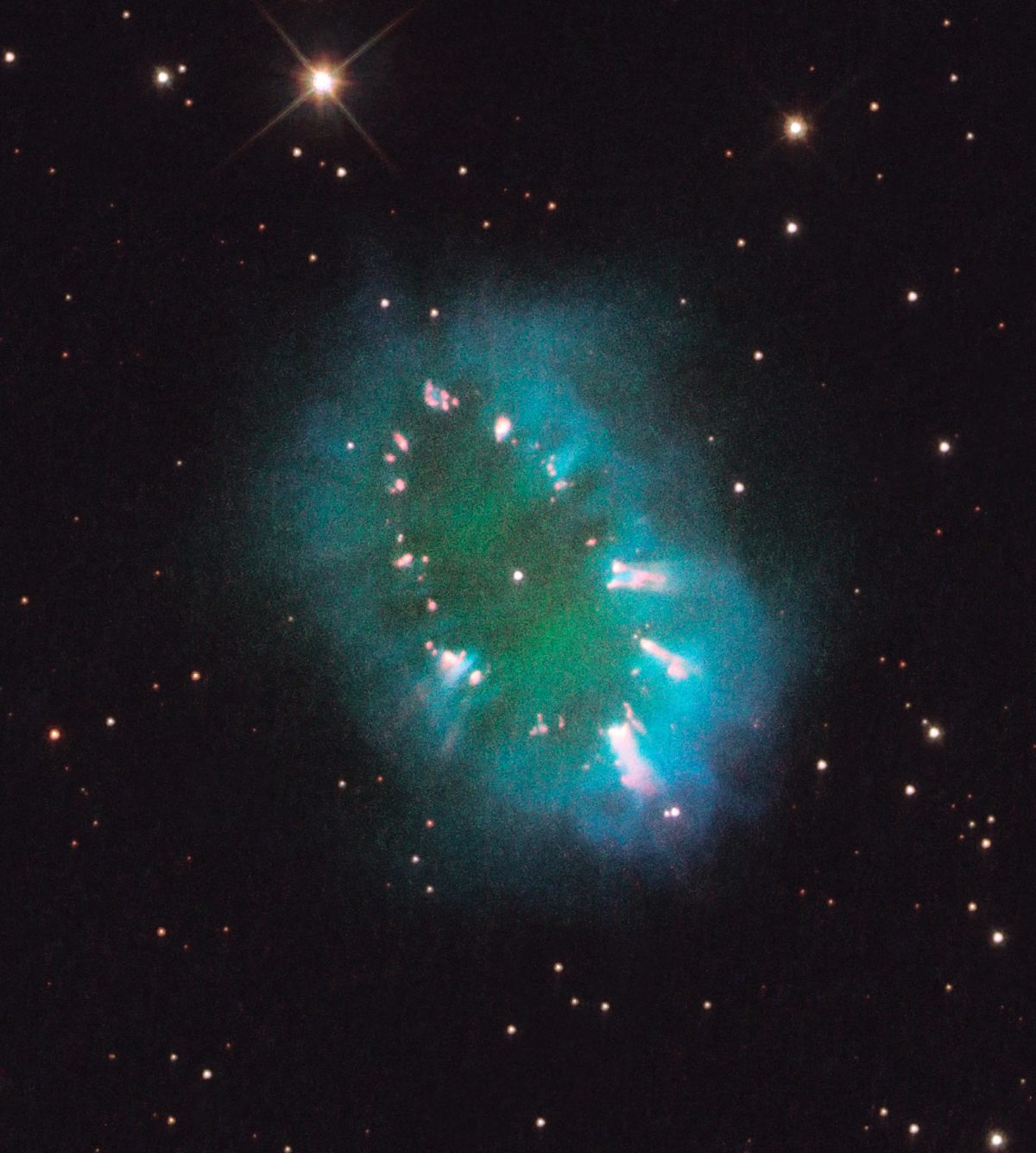 image of the Necklace Nebula