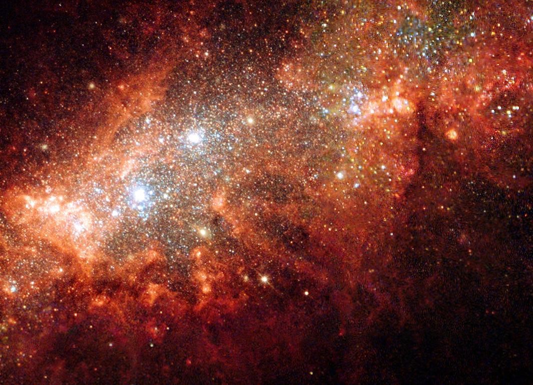 image of dwarf galaxy NGC 1569