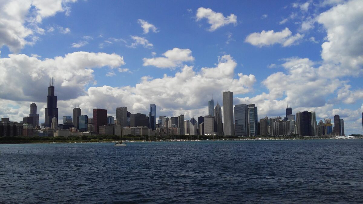 photo of Lake Michigan harbor