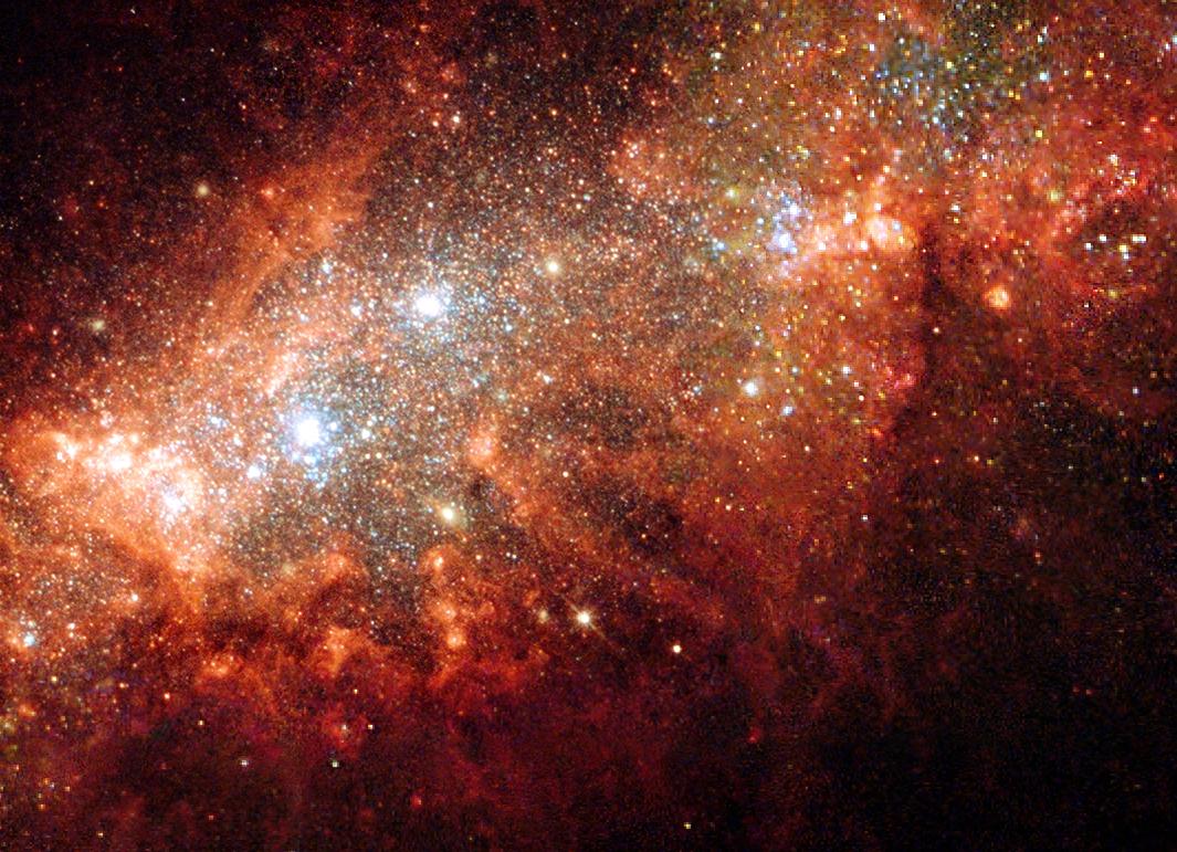 image of dwarf galaxy NGC 1569